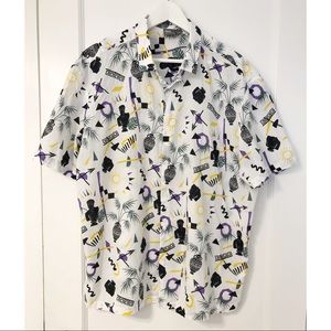 Asos Men’s Button Down Patterned Shirt